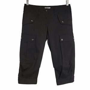 Moschino Cheap and Chic Cotton Cargo Capri Pants